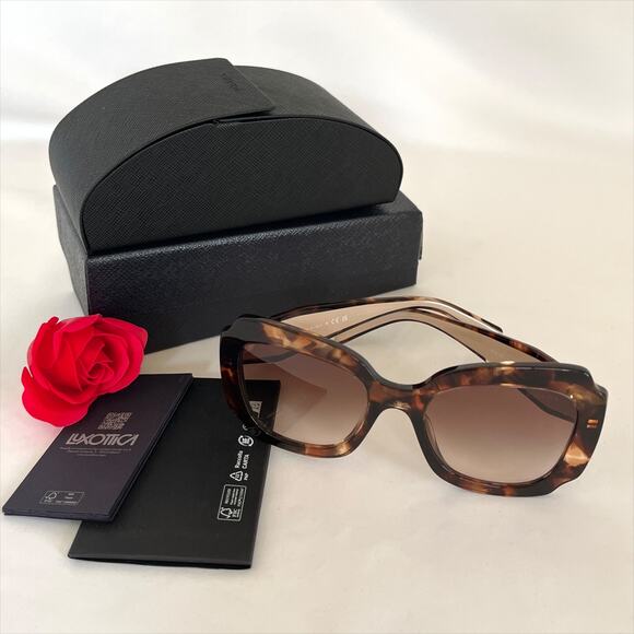 PRADA Brown Havana Brown Gradient Women Sunglasses - Picture 4 of 9